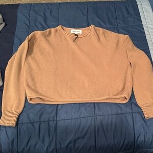 Organic Basics Women's Crewneck Sweater - Tan